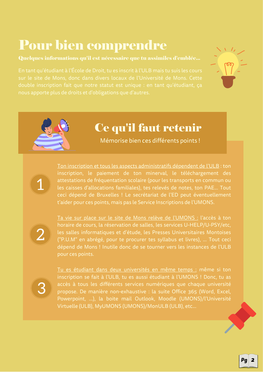 Comprendre les deux environnements universitaires